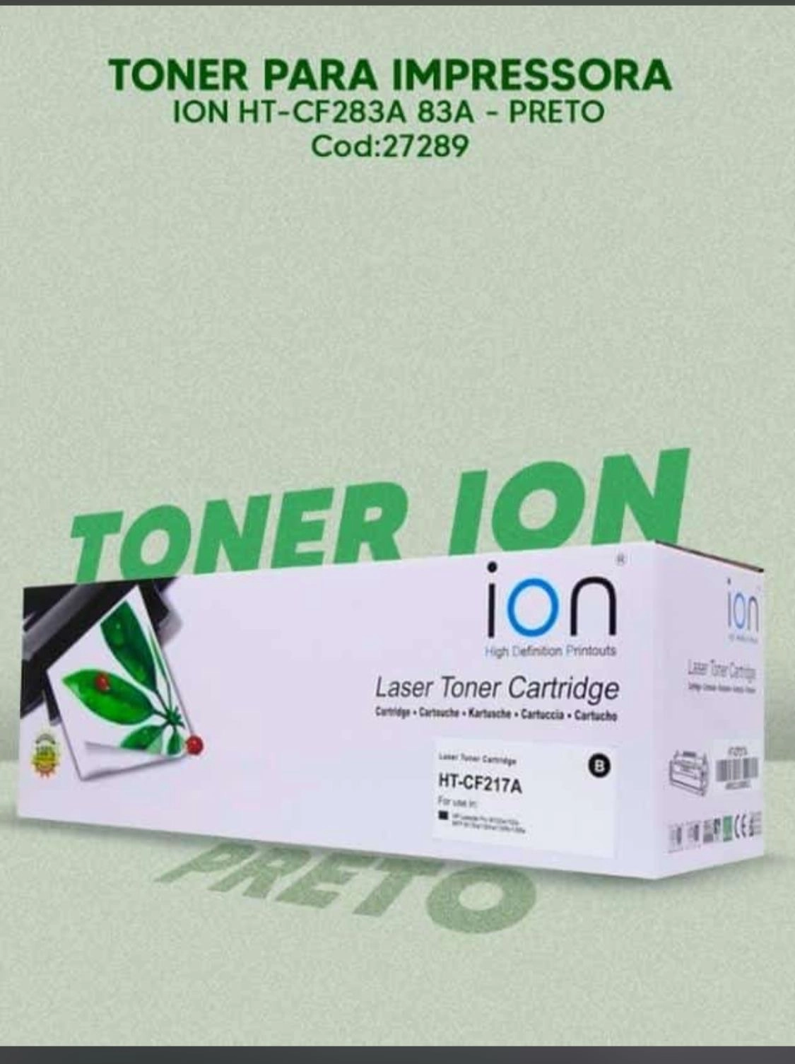 Toner para Impressoras HT-CF217A