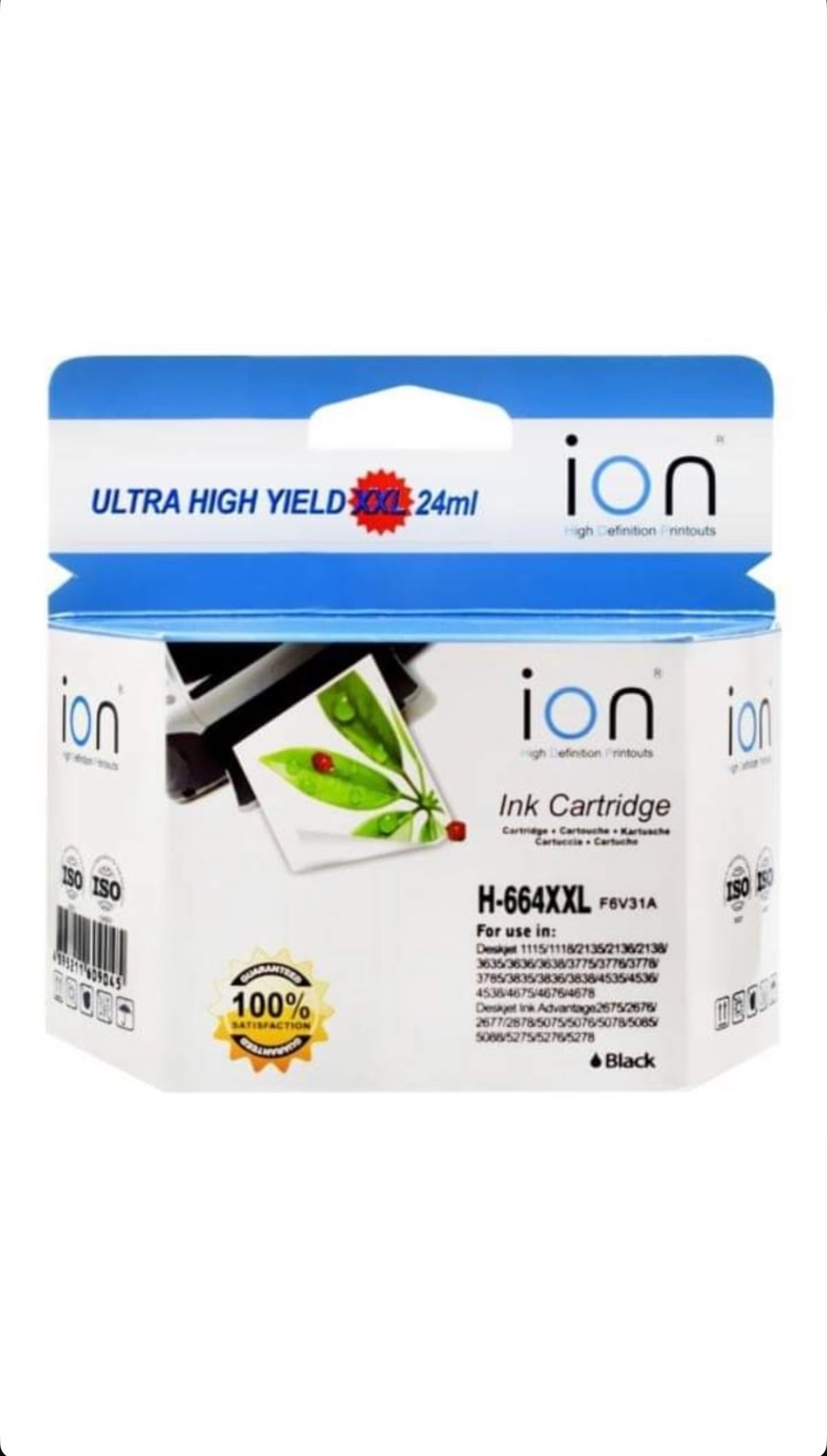 Cartucho de Tinta Ion CZ106A H662XL