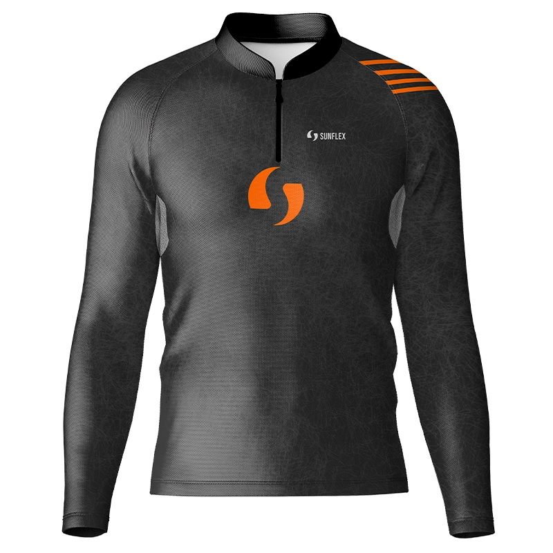 Camiseta UV50+ Sunflex Sport® Linhas - Laranja