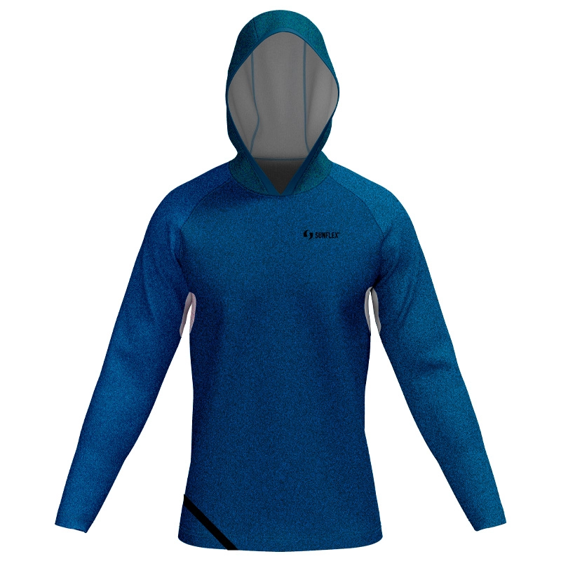 Camiseta UV50+ Sunflex Sport® Textura - Azul