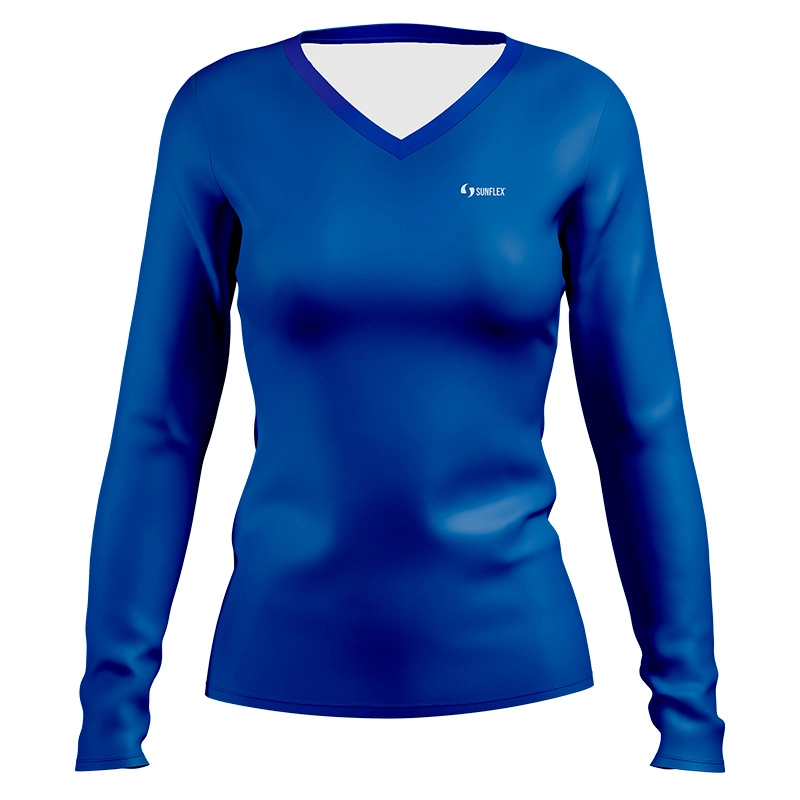 Camiseta Feminina UV50+ Sunflex Sport® - Azul Royal