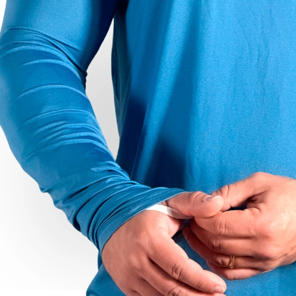 Buff Size Sim Camiseta + Buff SIM Azul - Sunflex Sport