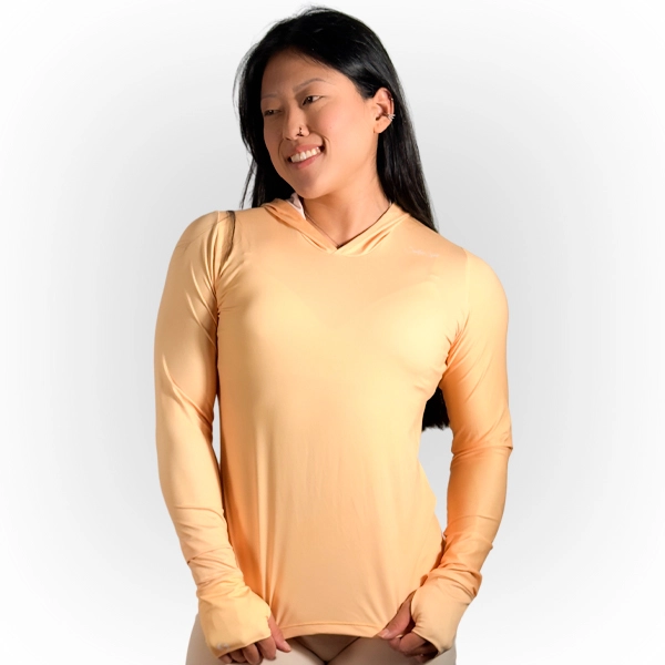 Camiseta + Capuz Comfort Amarelo Butter Feminina