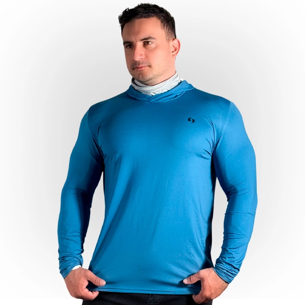 Camiseta + Buff SIM Azul