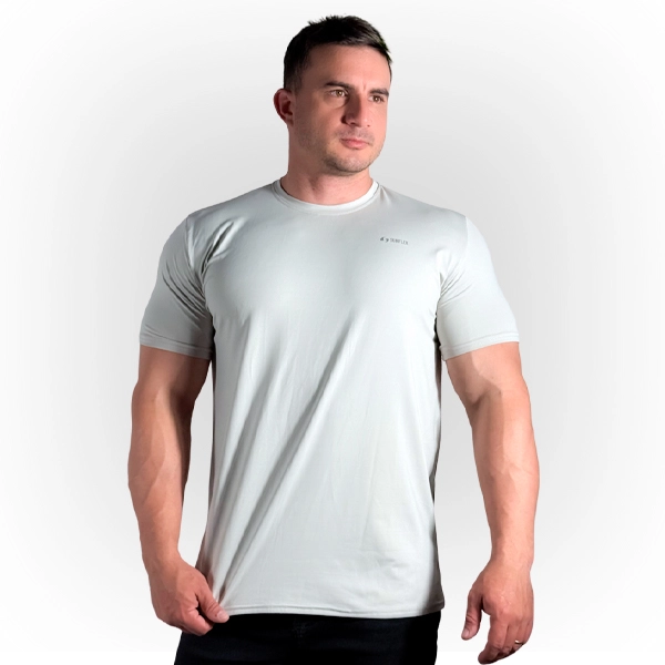 Camiseta Poliamida Manga Curta + Manguito Gelo 60