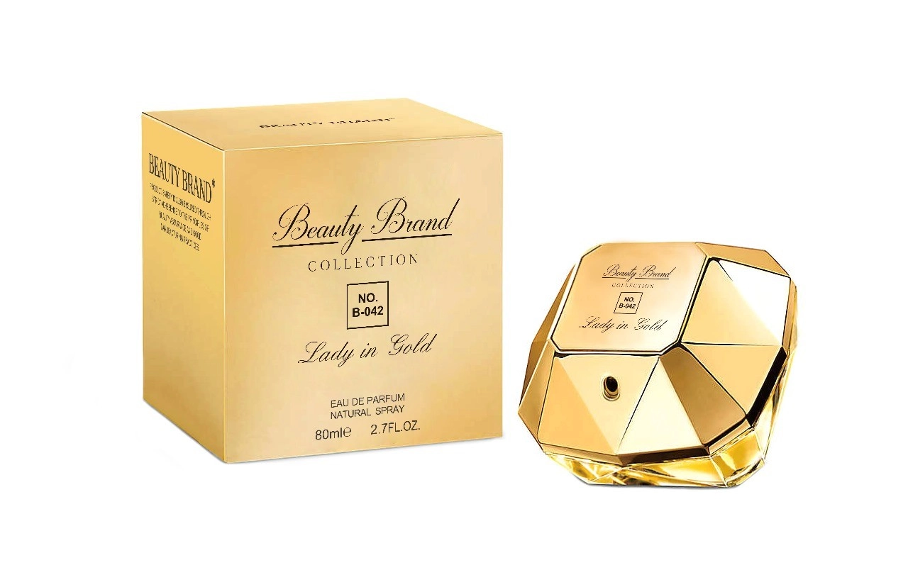 Perfume Beauty Brand Collection N.º B-042 Lady in Gold 80ML