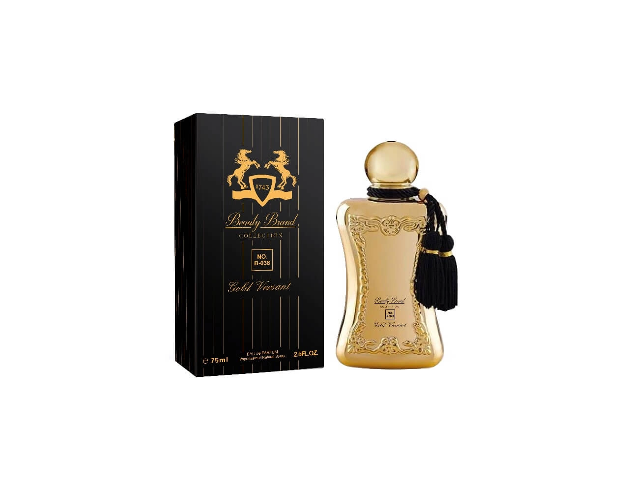 Perfume Beauty Brand Collection N.º B-038 Gold Versant 100ML