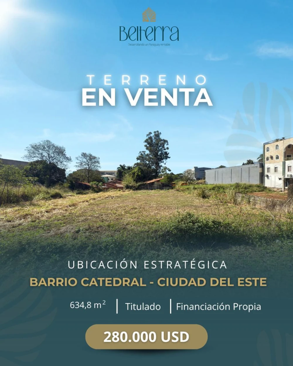 Terreno Comercial | Avd. Alejo García | CDE