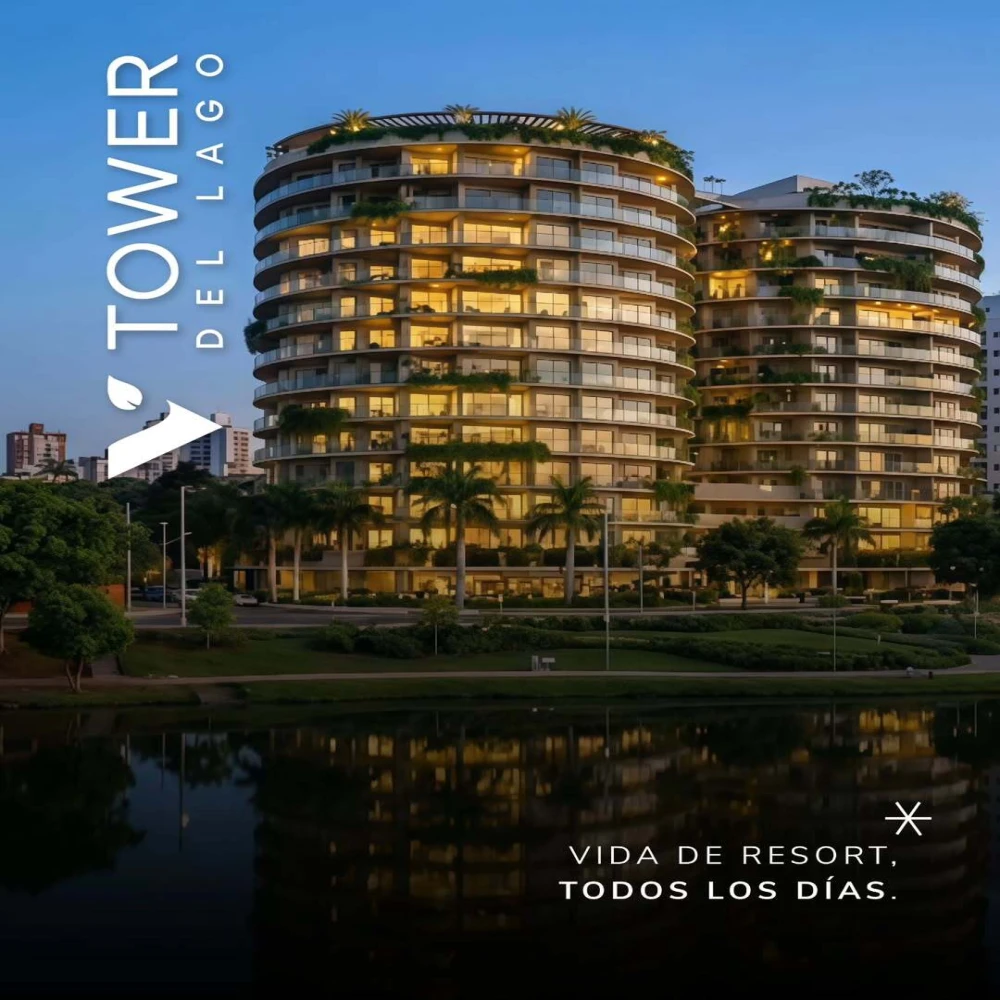 V TOWER DEL LAGO – DEPARTAMENTOS EN VENTA FRENTE AL LAGO DE LA REPÚBLICA