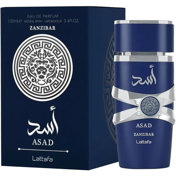 Perfume Masculino Lattafa ASAD Zanzibar EDP 100 ml