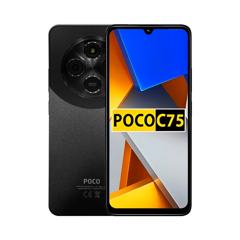 Smartphone Xiaomi Poco C75 Dual Sim de 256GB/8GB Ram de 6.88" 50MP/13MP - Preto (Global)