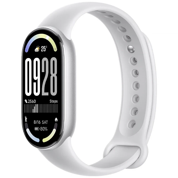 Pulseira Inteligente Xiaomi Smart Band 10 M2459B1 (GL) Bluetooth - Glacier Silver