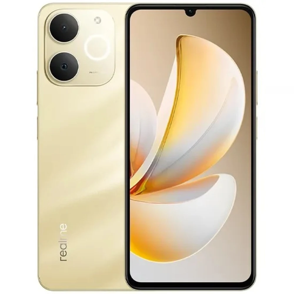 Celular Realme Note 70 RMX5313 Dual Sim de 256GB/8GB Ram de 6.74" 13MP/5MP - Beach Gold (Anatel)