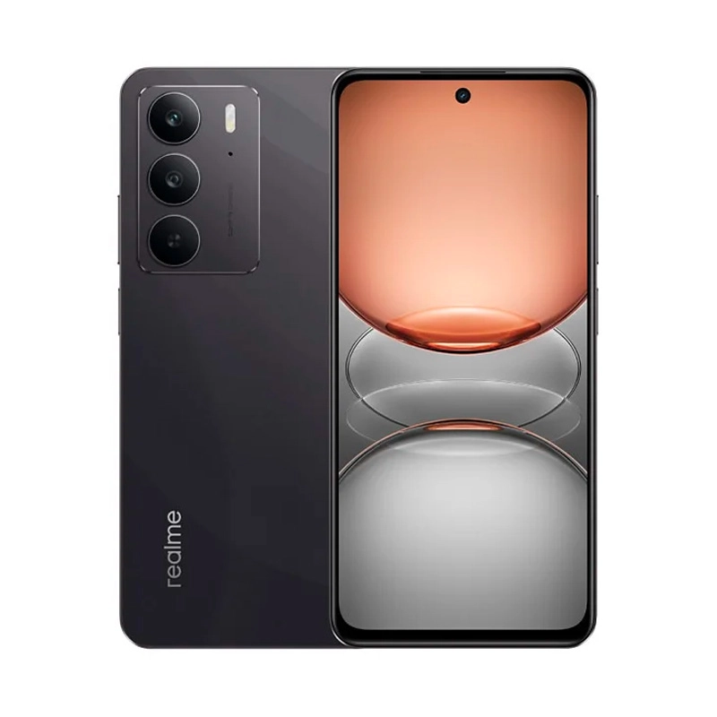 Smartphone Realme C75 RMX3941 NFC Dual Sim de 256GB/8GB Ram de 6.72" 50MP/8MP - Storm Black (Anatel)