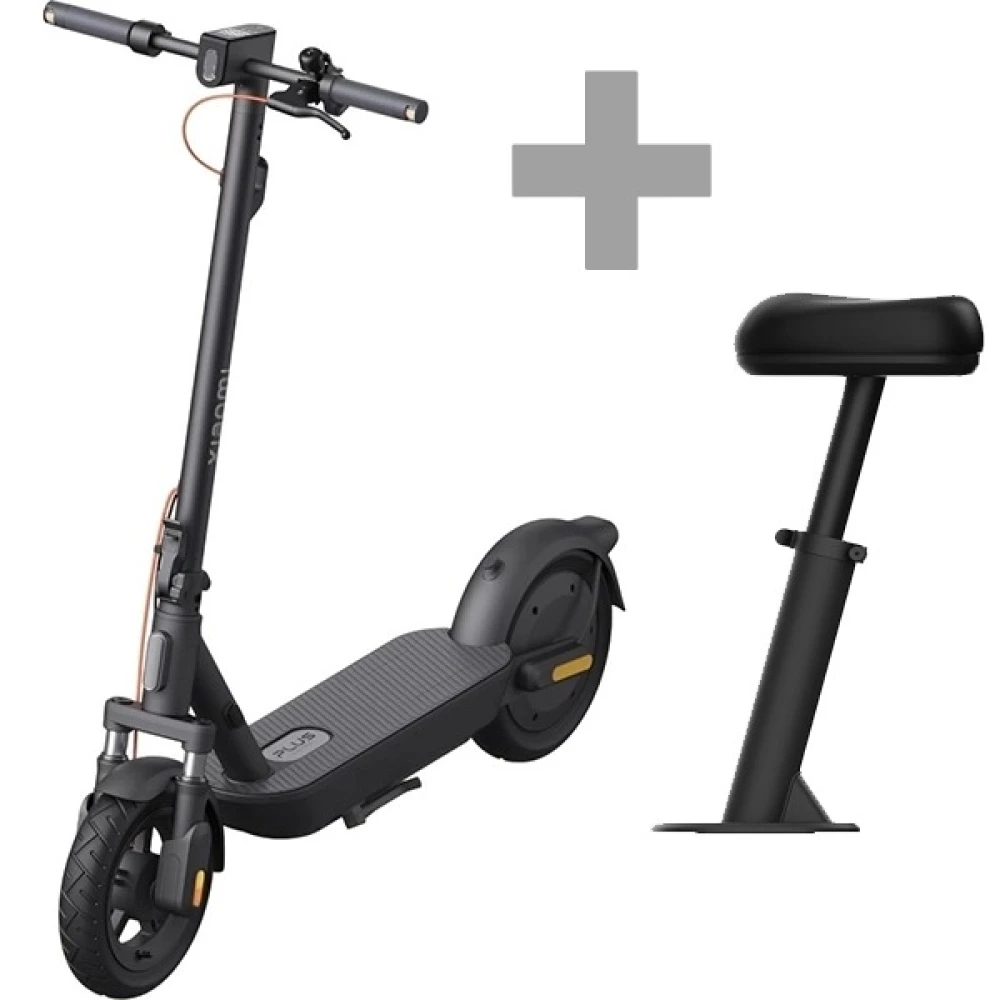 Patinete Elétrico Xiaomi Electric Scooter 5 Plus DDHBC18LQ 400 watts Rodas de 12" até 32 km h Capacidade 120 Kg Autonomia 60 km + Banco