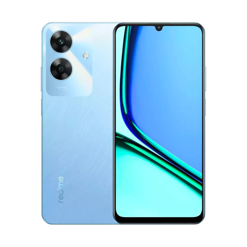 Smartphone Realme Note 60 RMX3933 128GB 4GB Ram Dual Sim Lte Tela 6.74" - Azul (Anatel)