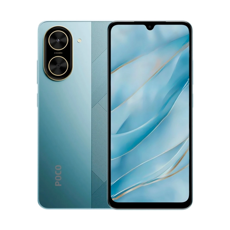 Smartphone Xiaomi Poco C71 Dual Sim de 128GB/4GB Ram de 6.88" 32MP/8MP - Azul (Global)