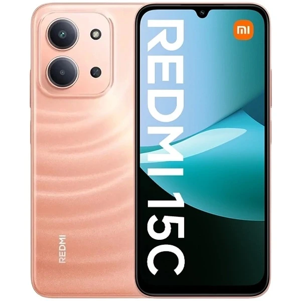 Celular Xiaomi Redmi 15C Dual SIM de 256GB 8GB RAM de 6.9" 50MP 8MP - Naranja Crepúsculo (Global)