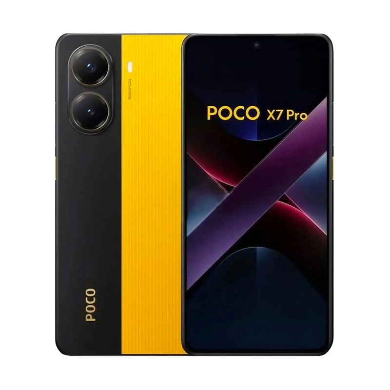 Smartphone Xiaomi Poco X7 Pro NFC Dual Sim 512GB 12GB Ram de 6.67" 50+8MP 20MP - Amarelo (Global)