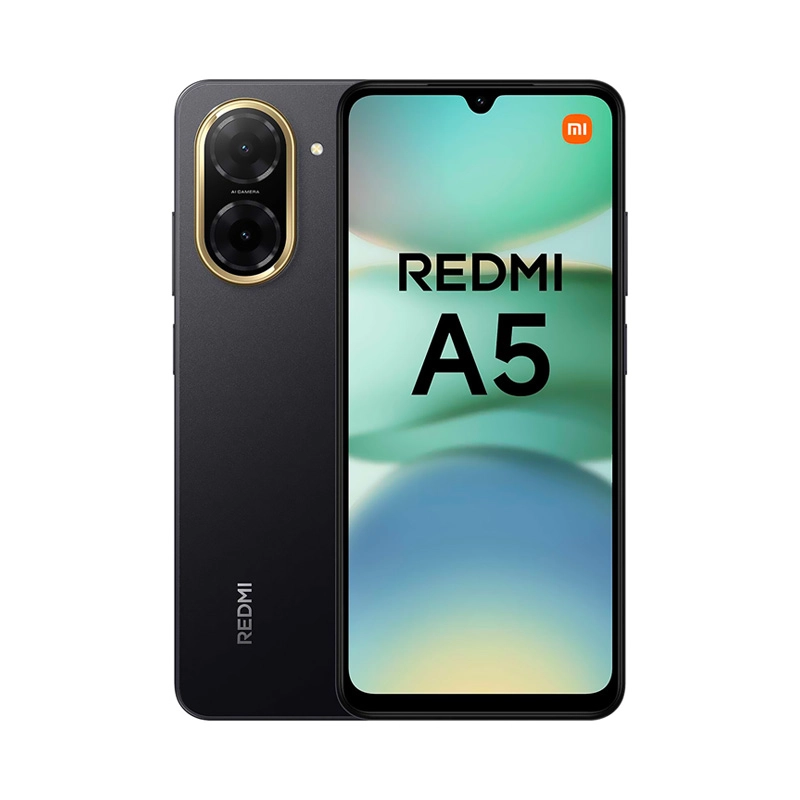 Smartphone Xiaomi Redmi A5 Dual Sim de 128GB/4GB Ram de 6.88" 32MP/8MP - Midnight Black (Global)