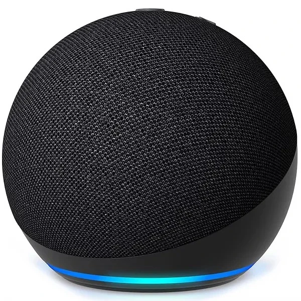 Speaker Amazon Echo Dot 5th Generation C2N6L4 com Wi-Fi Bluetooth - Preto